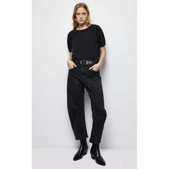 Nili Lotan Shon Black Pants 6 - Picture 1 of 12